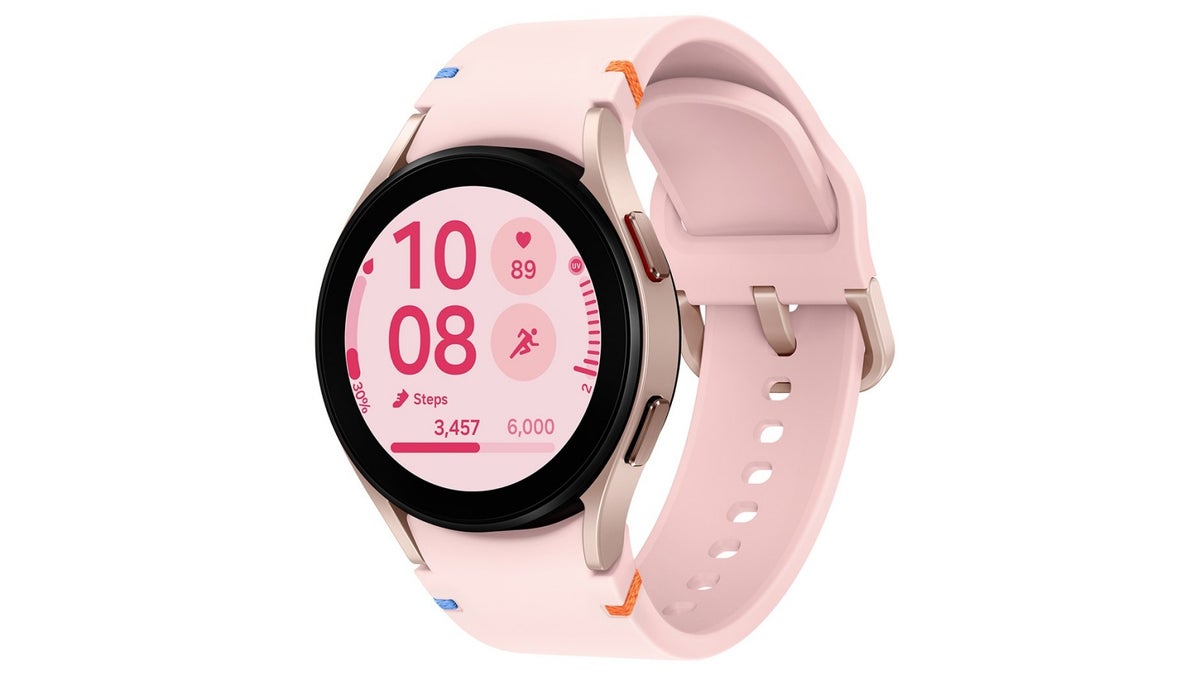Samsung Galaxy Watch FE in pink gold