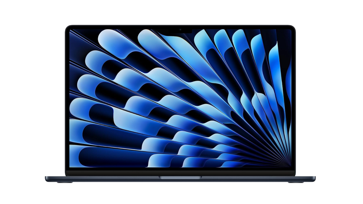 MacBook Air M2 on a white background.