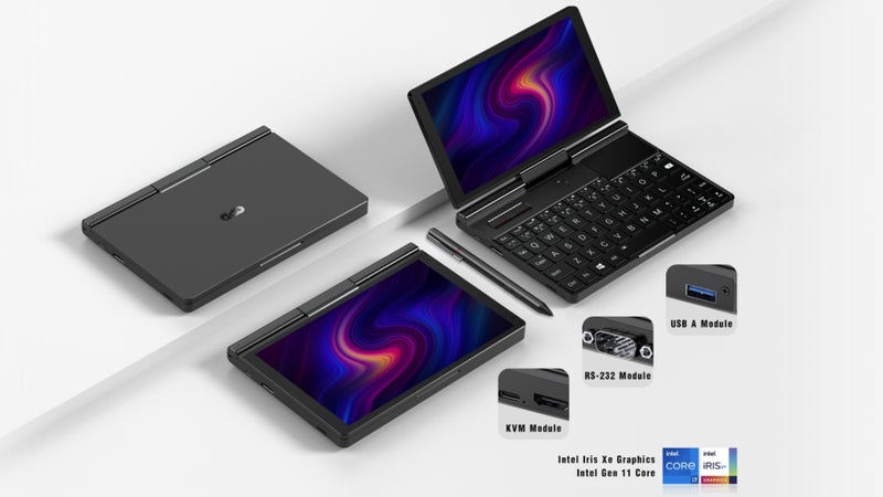 The truly pocketable GPD Pocket 3 mini-laptop enjoys a CPU boost