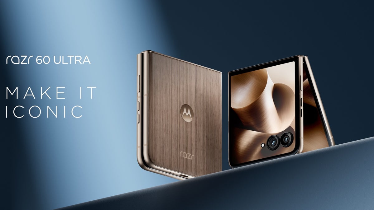 Leaked Motorola Razr 60 Ultra promotional image
