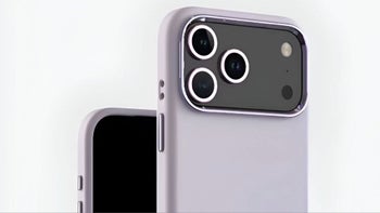 An iPhone 17 Pro render shows off the rumored rear camera bar expected on the model.