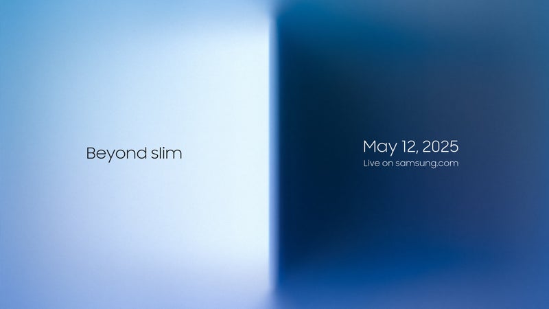 Samsung will unveil the Galaxy S25 Edge in a virtual Unpacked event on Monday May 12th
