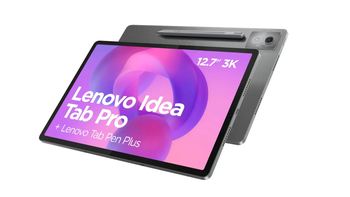 Lenovo Idea Tab Pro on a white background.