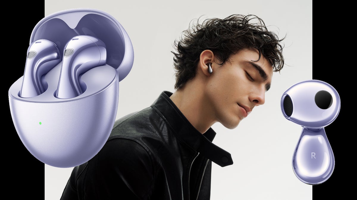 Huawei earbuds.