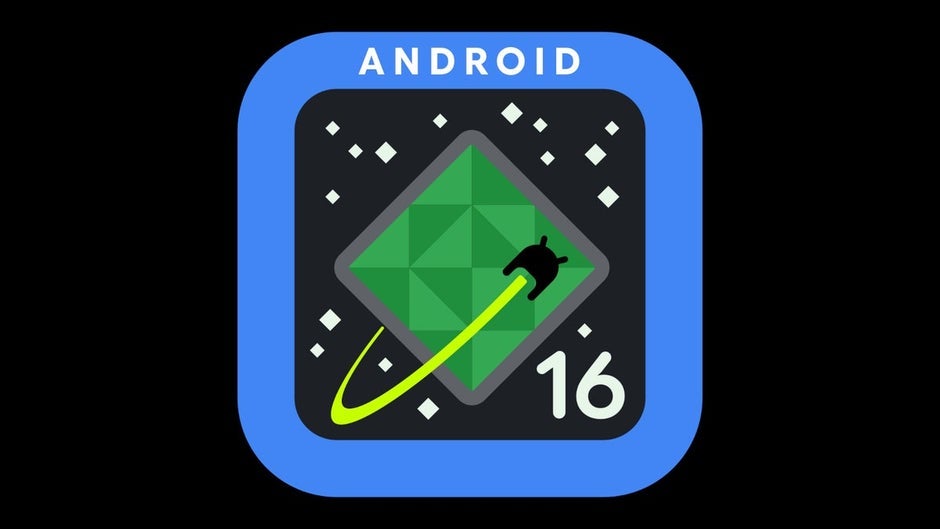 Image with the Android 16 logo