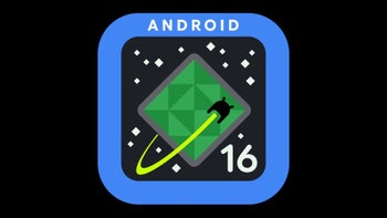 Image with the Android 16 logo