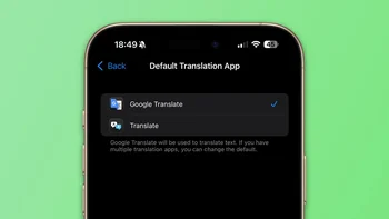 You can now use Google Translate as a default translation service on your iPhone