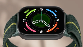A close up of a smartwatch display.