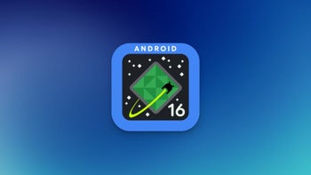 Image of Android 16 logo