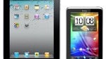 Tablets in S, M, L: size comparison