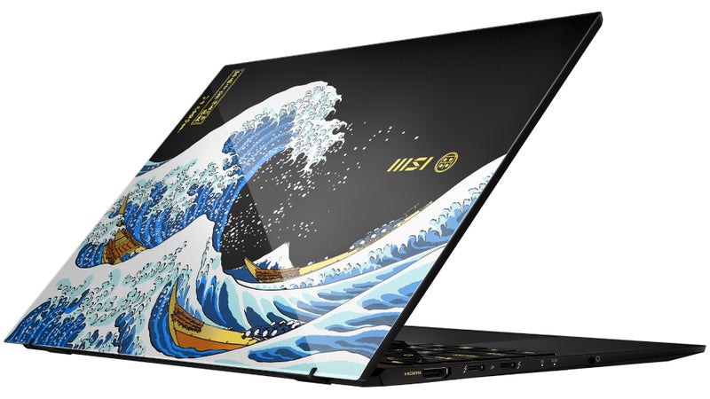 This brand-new MSI laptop belongs to a museum – and I don't mean that as an insult
