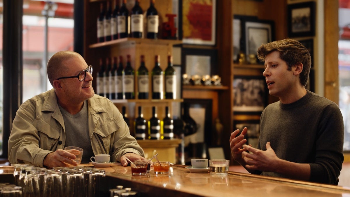 Sam Altman and Jony Ive