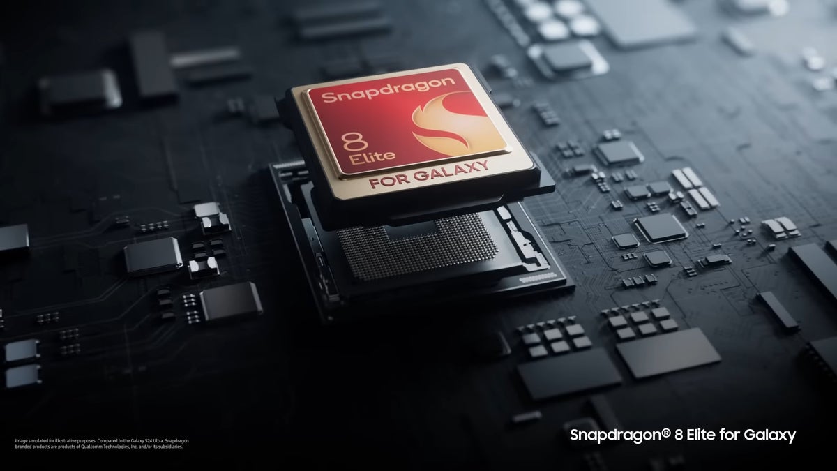 Snapdragon 8 Elite processor for Samsung Galaxy S25 Ultra