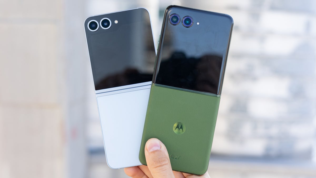 Samsung Galaxy Z Flip 6 and Motorola Razr Plus (2024)