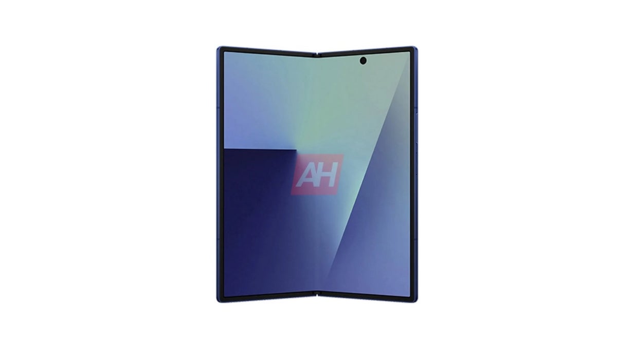 Fresh renders of the Galaxy Z Fold 7 surface