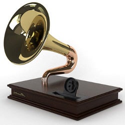 iAcoustic is a stylish amplifier for your iPhone and iPod touch