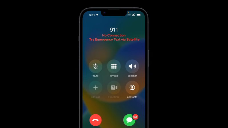 iPhone satellite texting saves man stranded at 11,000 feet