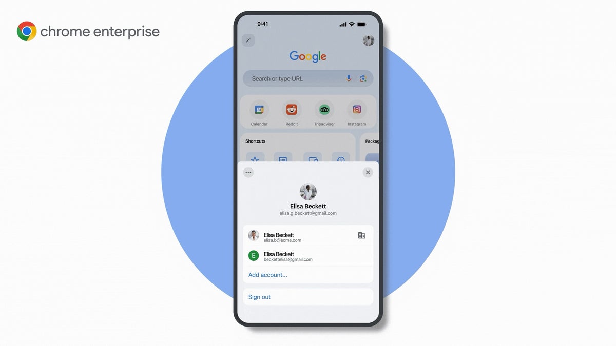 Google Chrome’s iPhone update makes switching between work and personal browsing easier