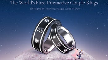 These are power rings for lovers, and they do vibrate – but it's for emotional presence