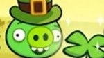 The Angry Birds show their Irish side for St. Patricks Day