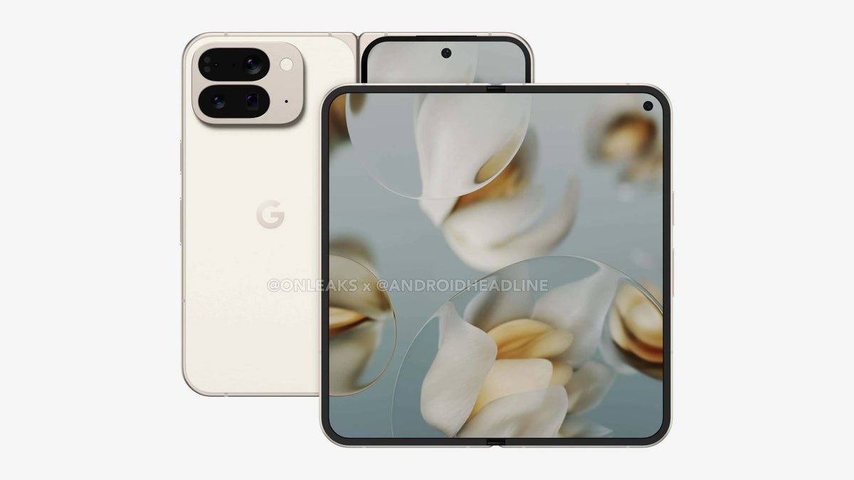 Leaked Google Pixel 10 Pro Fold images