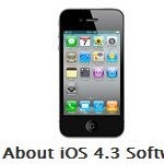iOS 4.3 for the iPhone is delivered a couple days earlier than anticipated