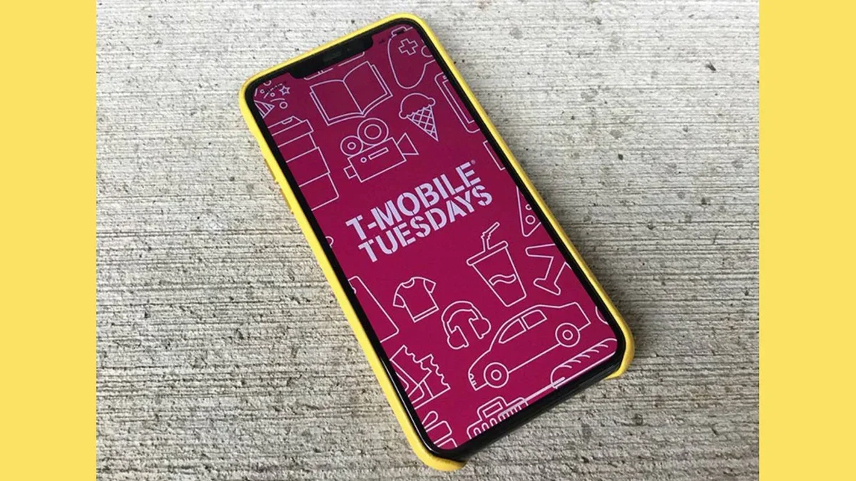 T-Mobile Tuesdays bottle melt