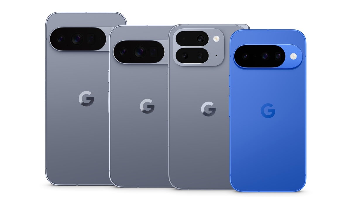 Official Google Pixel 10 family portrait