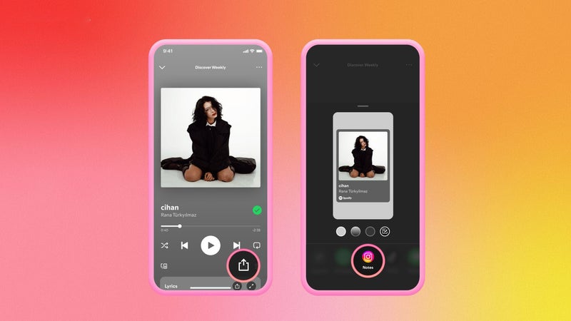 Spotify is finally making music sharing on Instagram good with two new features rolling out today