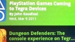 Tegra 2 Android devices to have Playstation suite in 2011