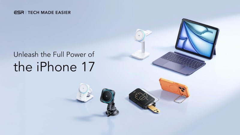 ESR is ready for the iPhone 17 with cool (literally) chargers, stands, and cases!
