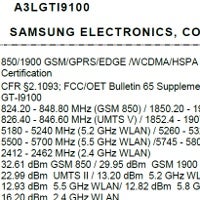 Samsung Galaxy S II receives its FCC certifications, has AT&T bands
