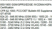 Samsung Galaxy S II receives its FCC certifications, has AT&T bands