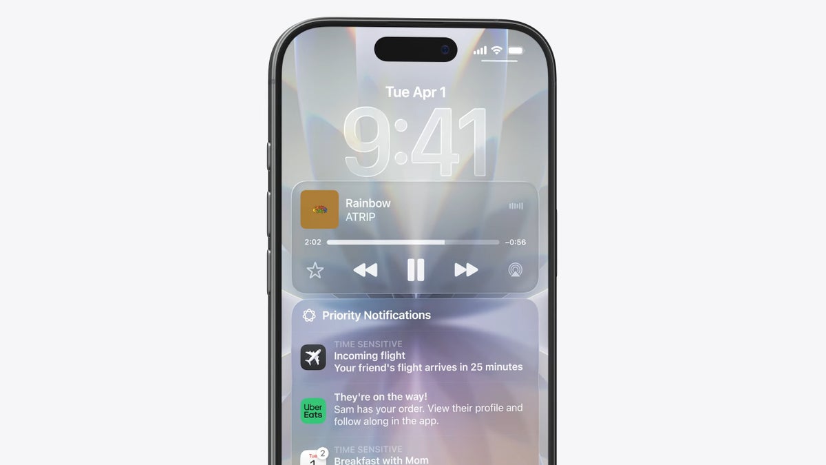 iPhone 17 display