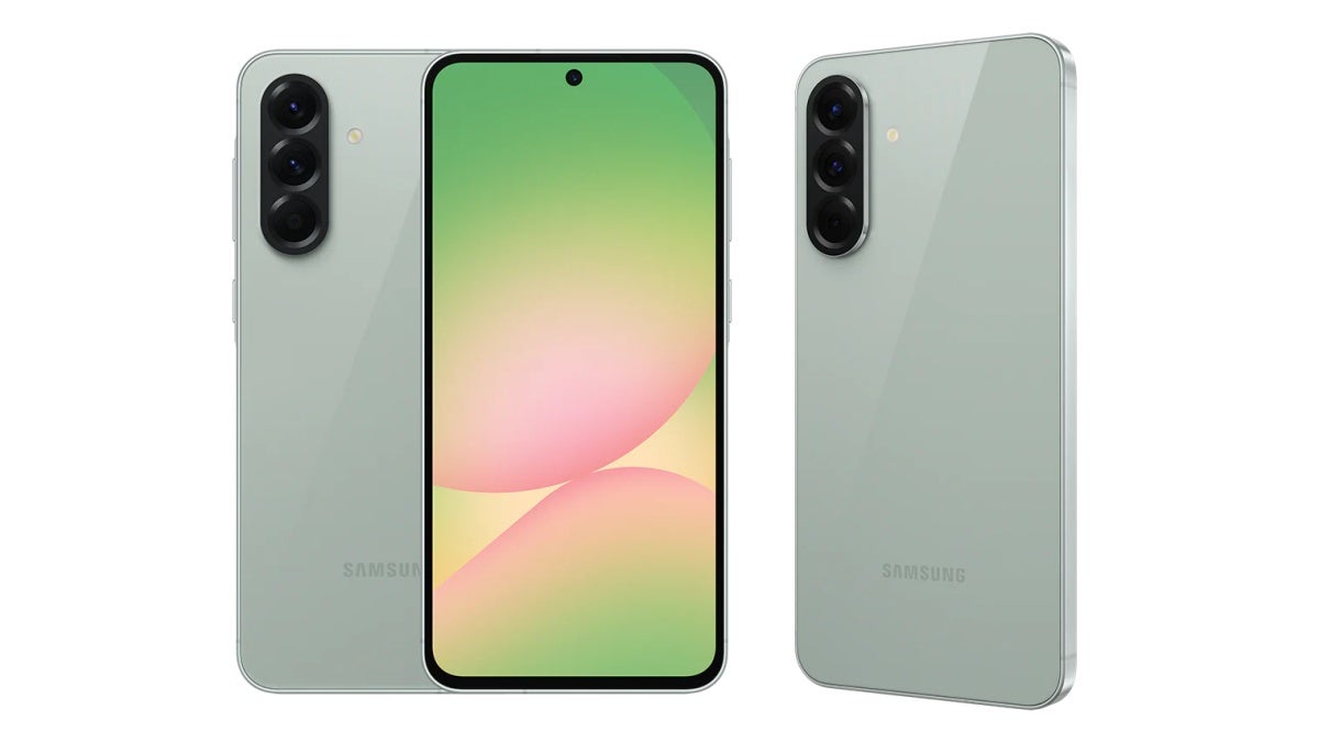Samsung Galaxy A56 5G in Awesome Olive color