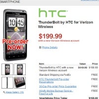 HTC ThunderBolt to arrive on March 17, first Verizon handset to support voice and data at the same t