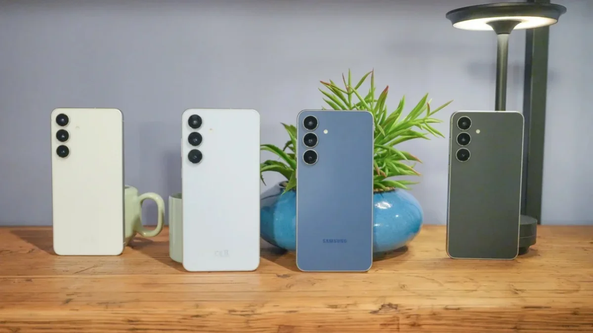 Galaxy S25 FE hands-on preview in all color options