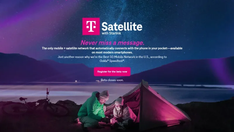 T-Mobile announces big news as T-Satellite now supports "essential" apps