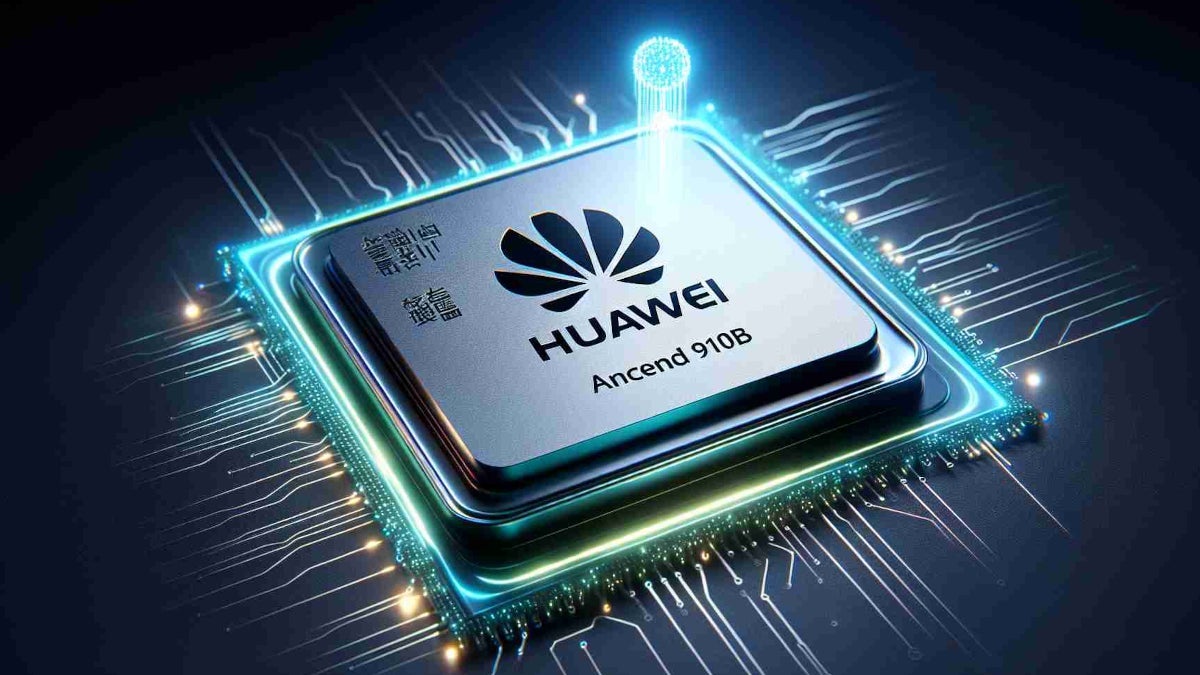 Huawei's Ascend 910B AI accelerator.