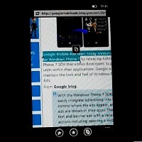 Epic video demo of the first Windows Phone 7 update on the HTC Mozart surfaces