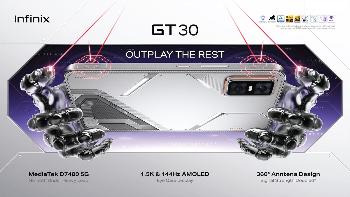 Not just a gaming phone: Infinix GT 30 is immersive in every way