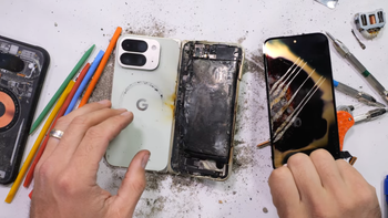 Pixel 10 Pro Fold battery explodes in a failed durability test