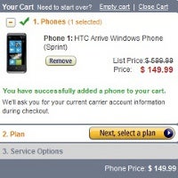 HTC Arrive to cost $149 on Amazon, to come on March 20