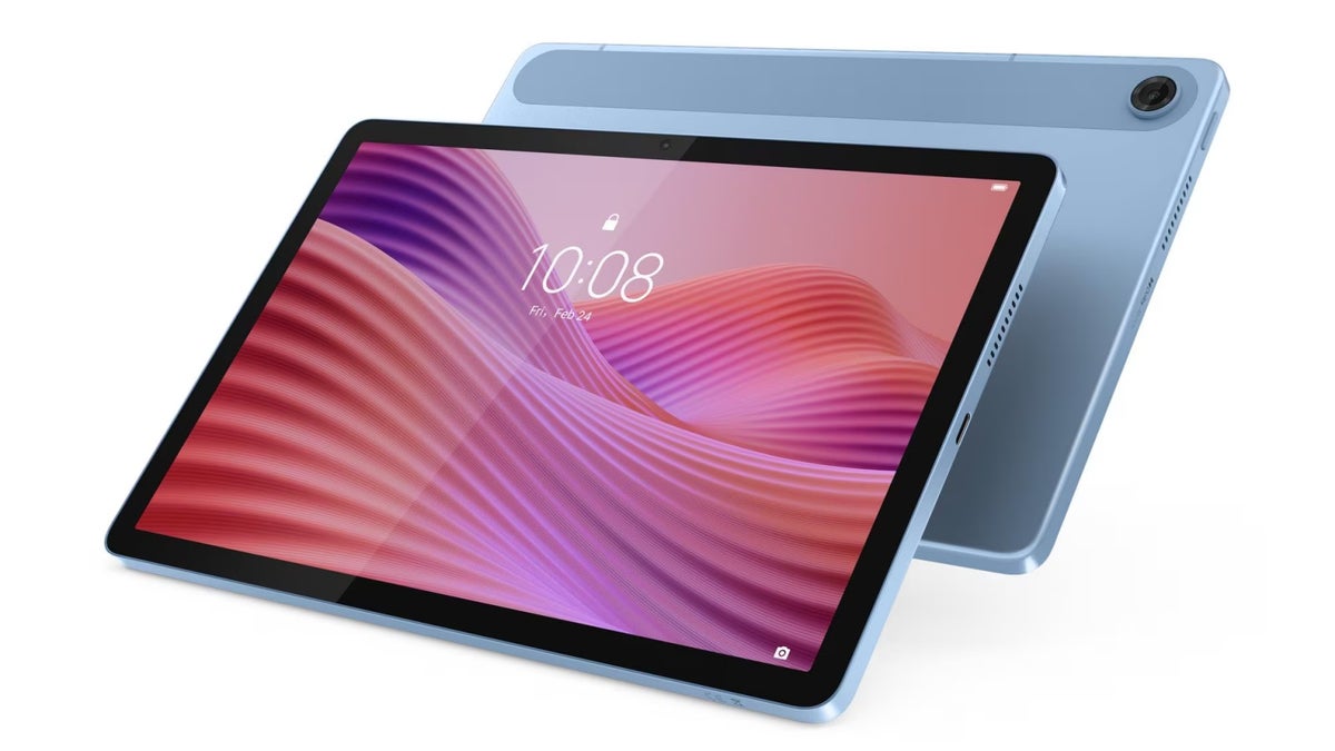 Lenovo Tab front and back