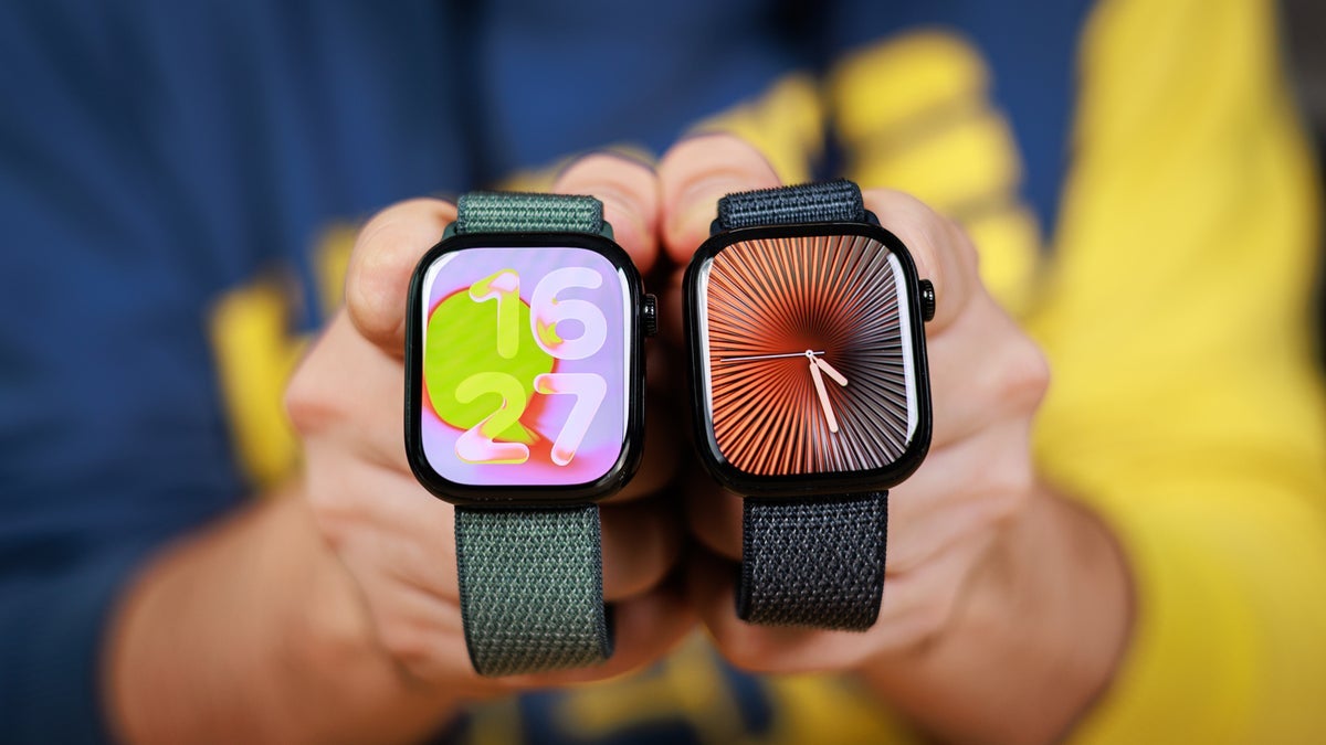 Apple Watch Series 11 compared to Series 10.