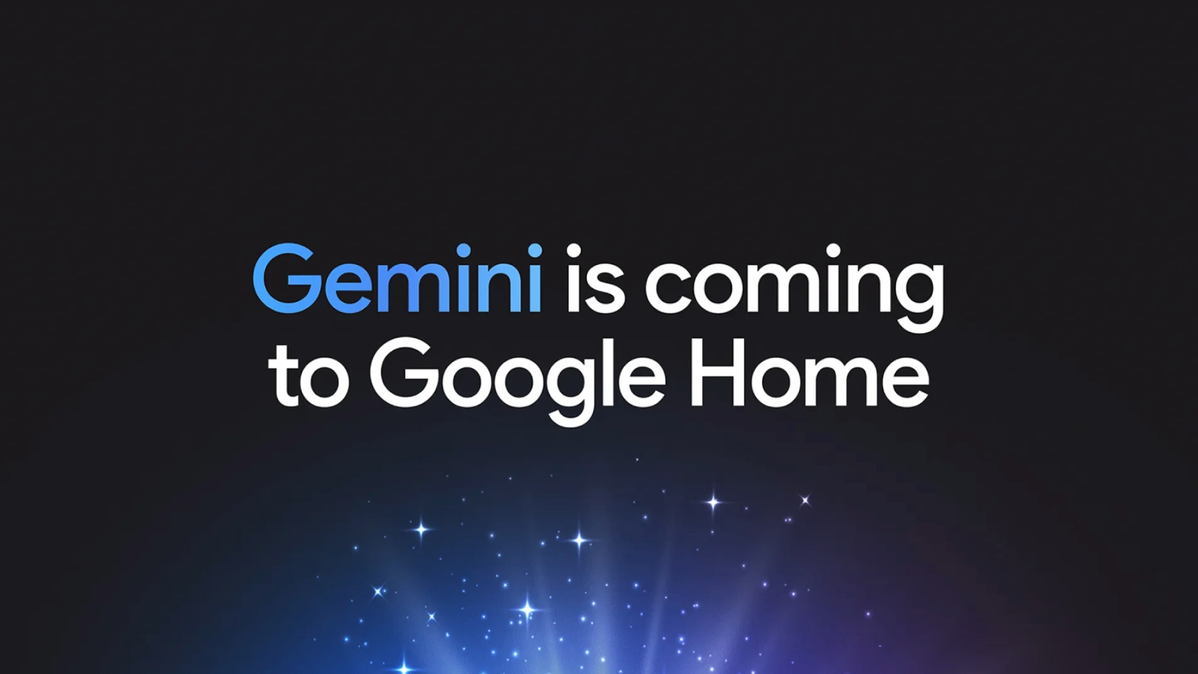 Google Home Gemini header announcement