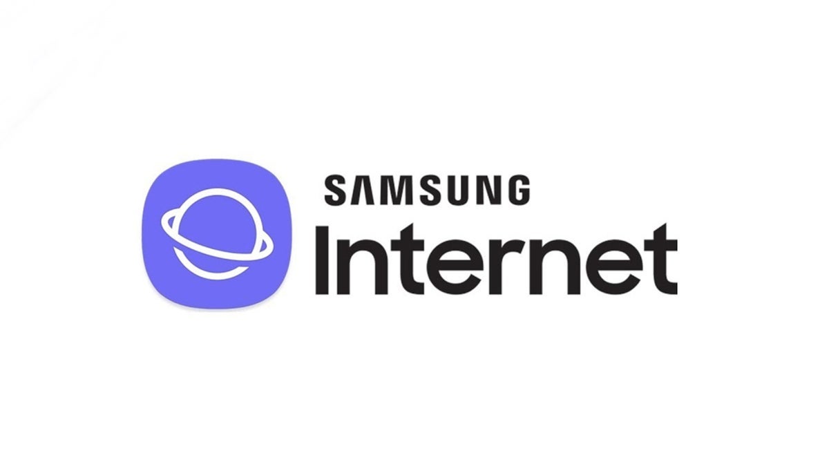 The icon and wordmark for the Samsung Internet Browser.