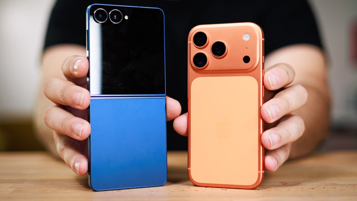 iPhone 17 Pro vs Samsung Galaxy Z Flip 7