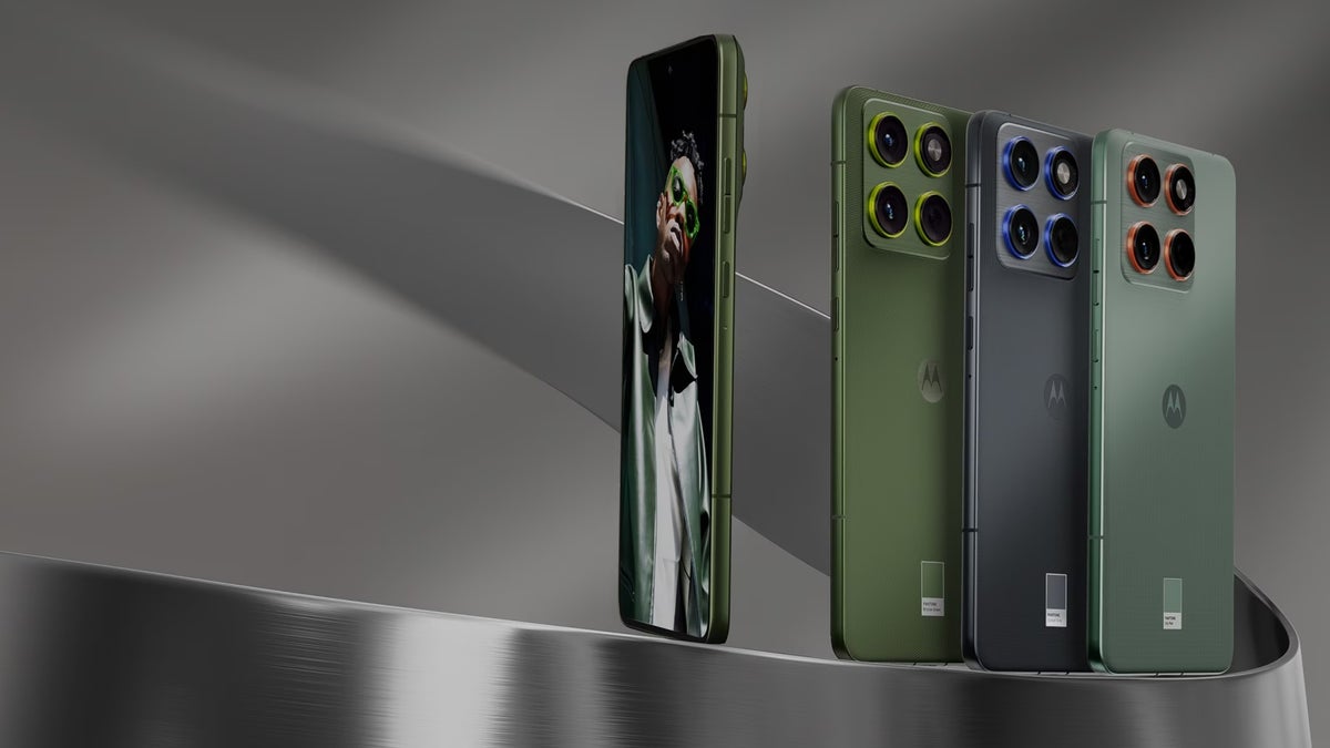 Official Motorola Edge 70 color options