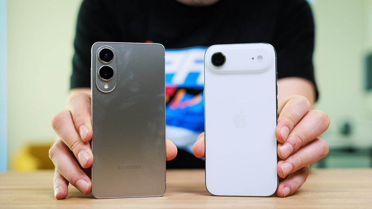 Samsung Galaxy S25 Edge and iPhone Air